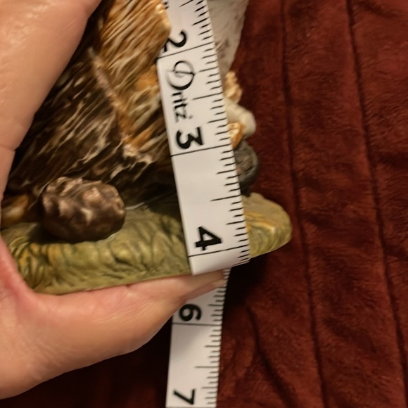 SQUIRREL! VTG Homco Masterpiece Porcelain Squirrel Figurine Signed Mizuno 1986 - Picture 8 of 13